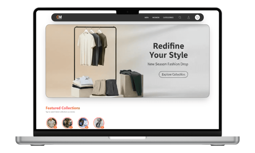 Customer Website